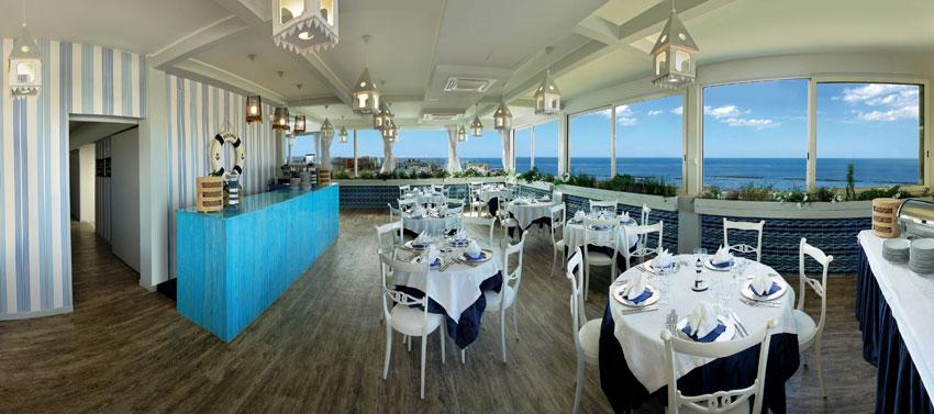 Hotel Maremonti Габичче-Маре Ресторан фото